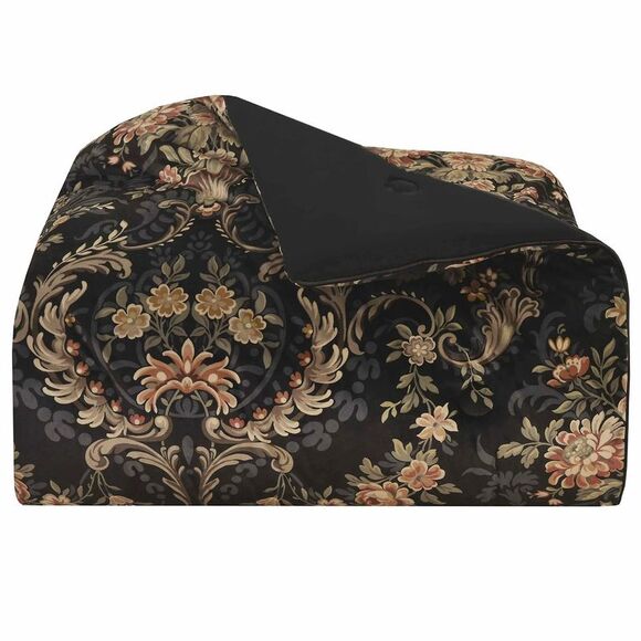 J Queen New York Chanticleer 4-Piece Comforter Set Queen Multicolor - NWT $670 - Picture 3 of 4